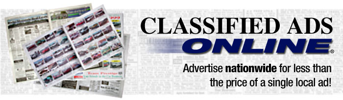 Classified Ads Online - Sell your cars, trucks, houses, horses, golf clubs, pool tables, and more. Use Classified Ads Online and sell cars, real estate, used cars, homes for sale, trucks, horses, for sale by owner property, car parts, used trucks, cars for sale, houses, Ford trucks, Dodge trucks, Chevy trucks or Chevrolet trucks. Even advertise your garage sale!